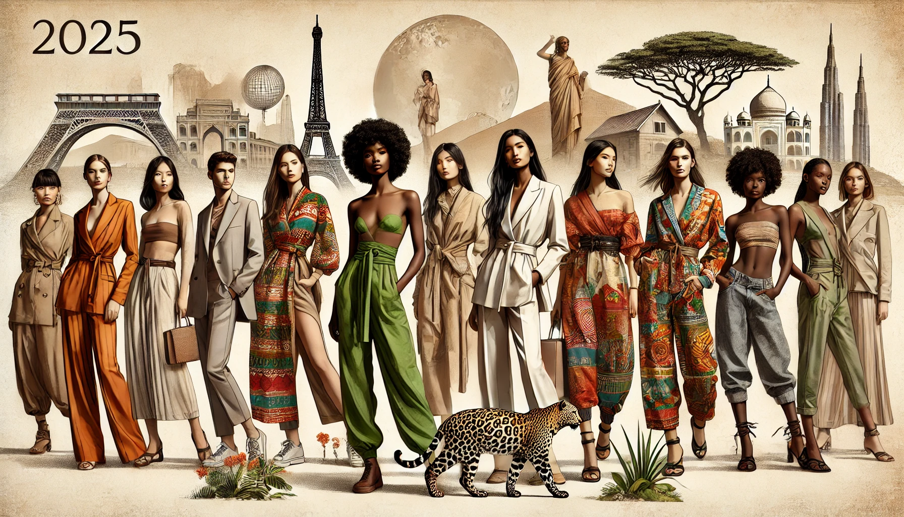 2025 Fashion Forecast: Embracing Sustainable Elegance Across Continents